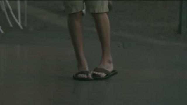Ashton Kutcher Barefoot in A Lot Like Love