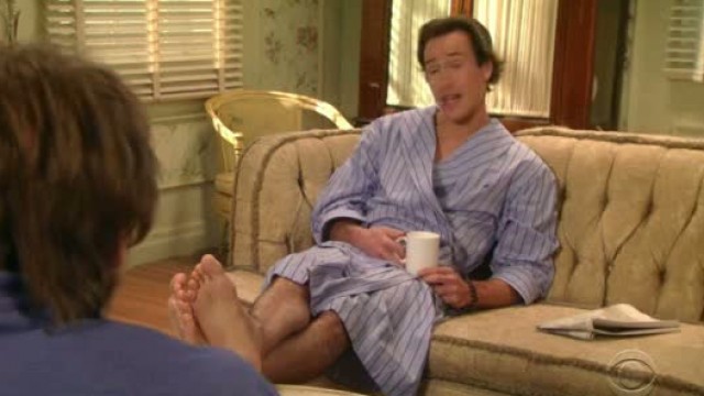 Chris Klein Barefoot in Welcome to the Captain
